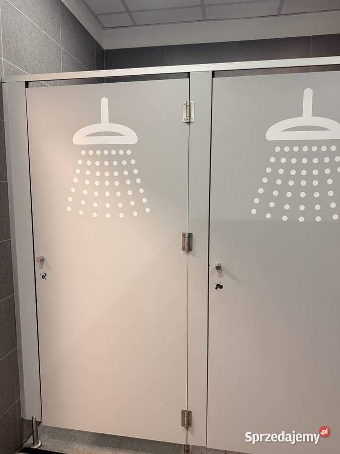Kabiny prysznicowe obudowy WC HPL 3 stanowiska Katowice