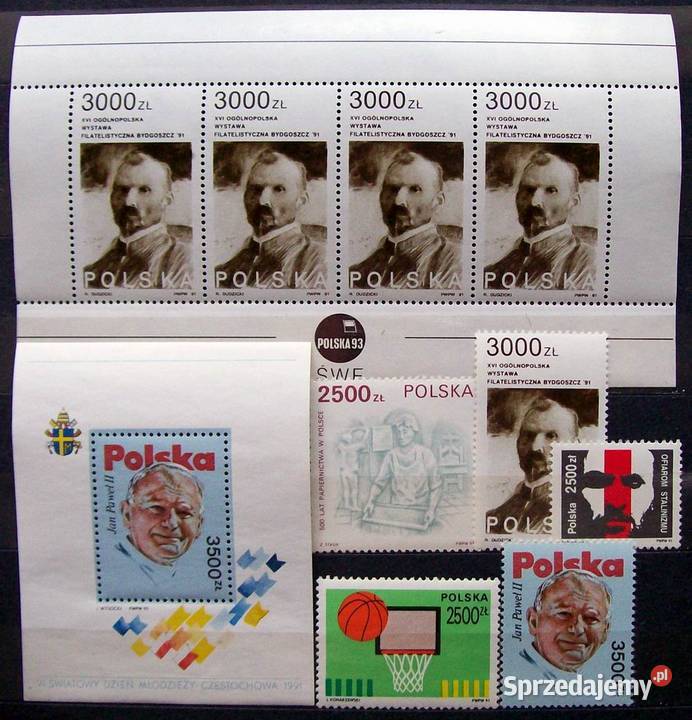 ZNACZKI POLSKIE 1991 III kwartał łódzkie Leźnica Wielka-Osiedle
