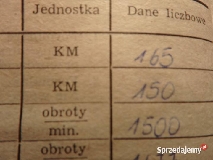 Silnik do kutra statkułodzi Dębica