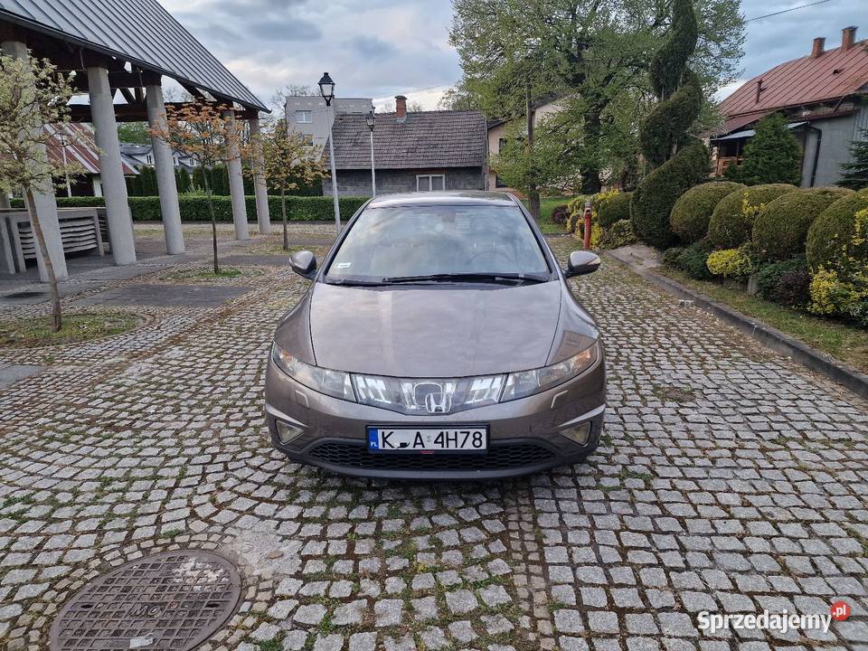 Honda Civic VIII Sport Executive 18 LPG Panorama odtwarzacz DVD Honda Ryglice sprzedam