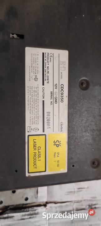 Zmieniarka Clarion CDC 9350 lubelskie