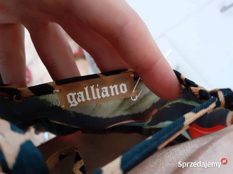 Sukienka John Galliano Vintage 2003 Cherry Gorzów Wielkopolski sprzedam