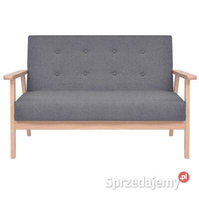 vidaXL 2osobowa sofa materiałowa Warszawa