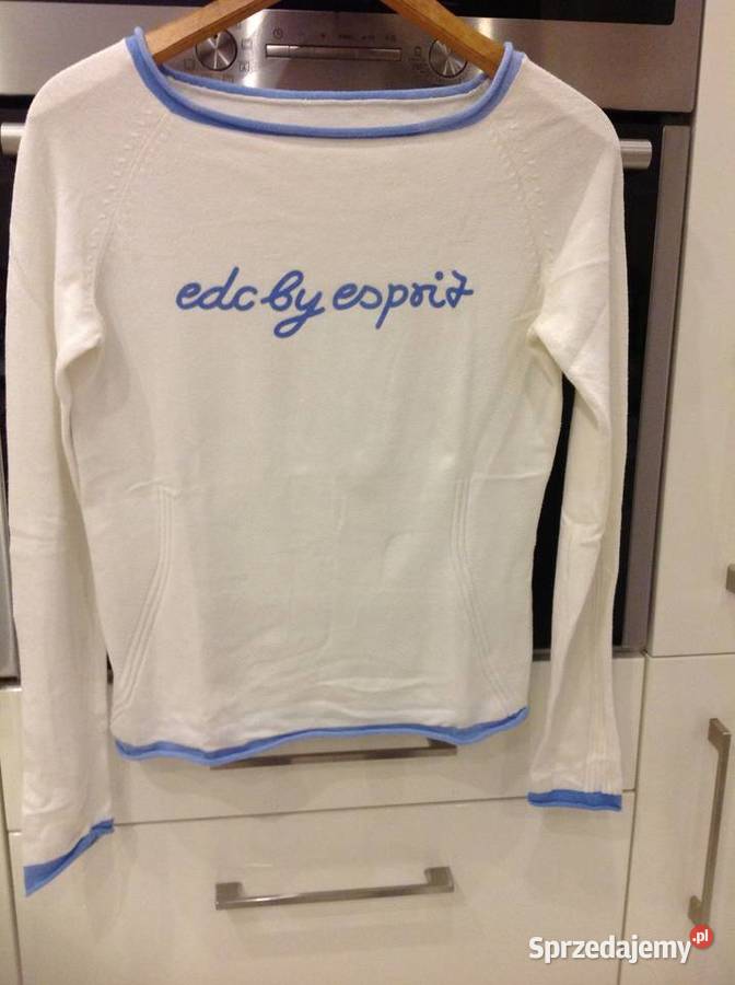 Cienki Biały Sweterek Damski ESPRIT S Swetry i golfy Nowa Sól