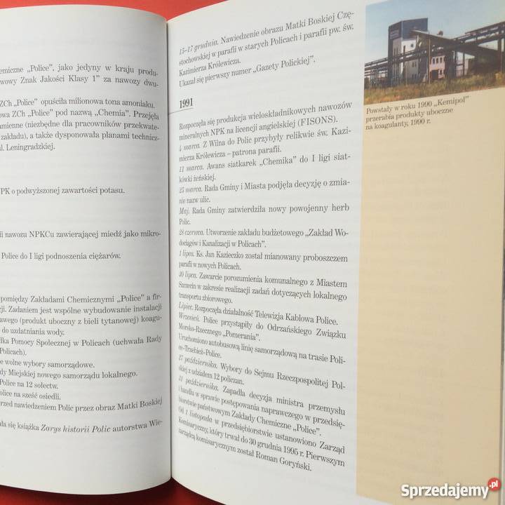1094 Kalendarium Polic i Zakładów chemicznych zachodniopomorskie Szczecin