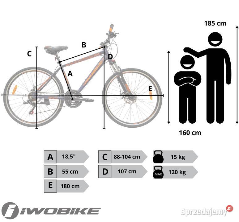 Rower Męski Crossowy 28 Aluminium SHIMANO Górskie, MTB Gorlice sprzedam