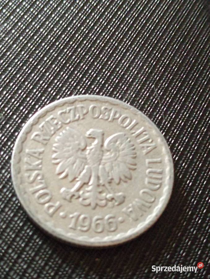 Sprzedam soste 1 zl 1966 r zzm Numizmatyka