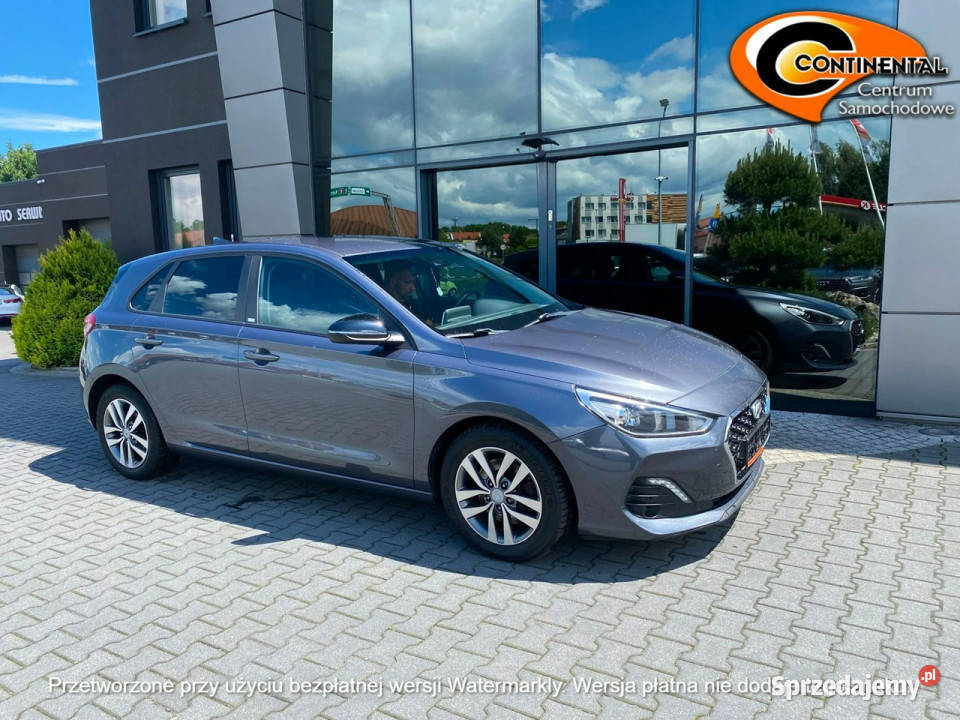 Hyundai i30 Bogate wyposażeniebenzynka III 2017 szary śląskie Żory