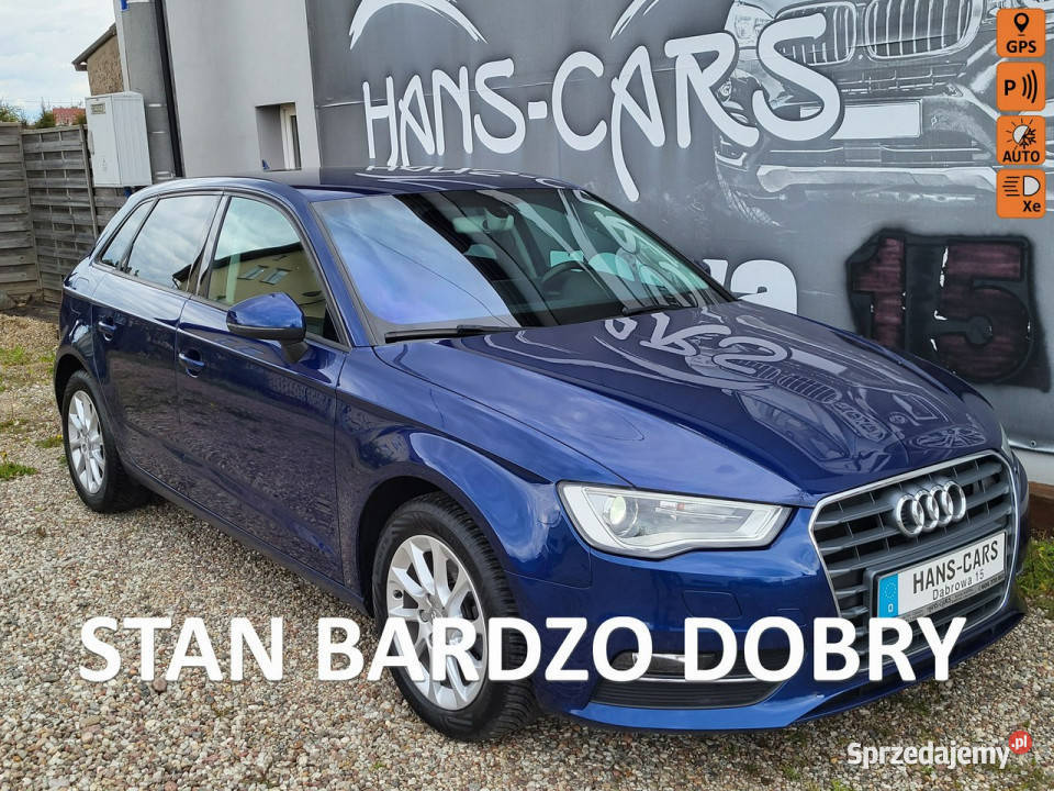 Audi A3 bixenonyalunaviz Niemiec 8V 2012 ESP Dąbrowa