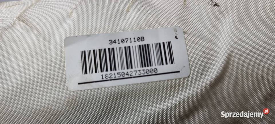 PODUSZKA AIRBAG RENAULT MASTER III 34107110B Lipno sprzedam