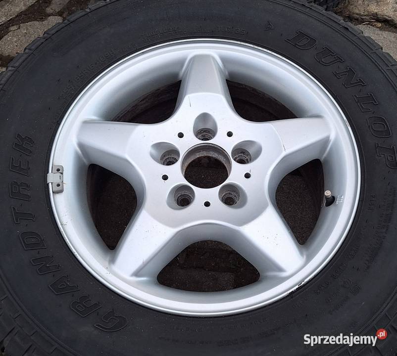 Mercedes ML W163 komplet kół 16 felgi aluminiowe