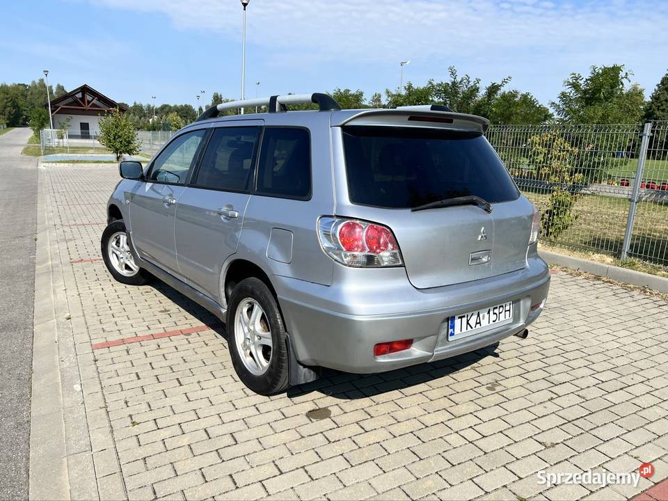 Sprzedam Mitsubishi Outlander 4x4 srebrny podkarpackie Stary Dzików