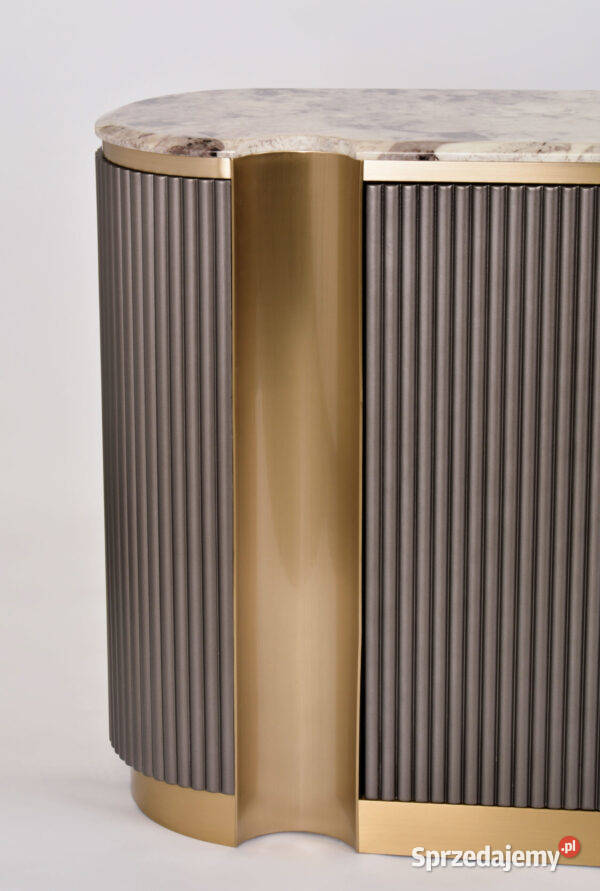 Komoda złota Nutris Glamour Premium 158x40x88 Golkowice