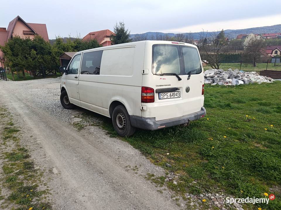 Volkswagen Transporter T5 brygadówka Doka 6 osób Mogilany sprzedam