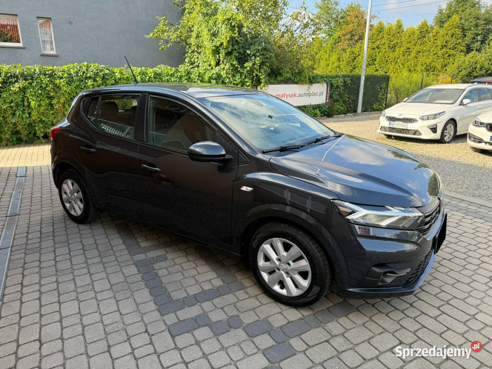 Dacia Sandero 10 SCe 66 Klima CarPlay III 2020 isofix śląskie Orzech