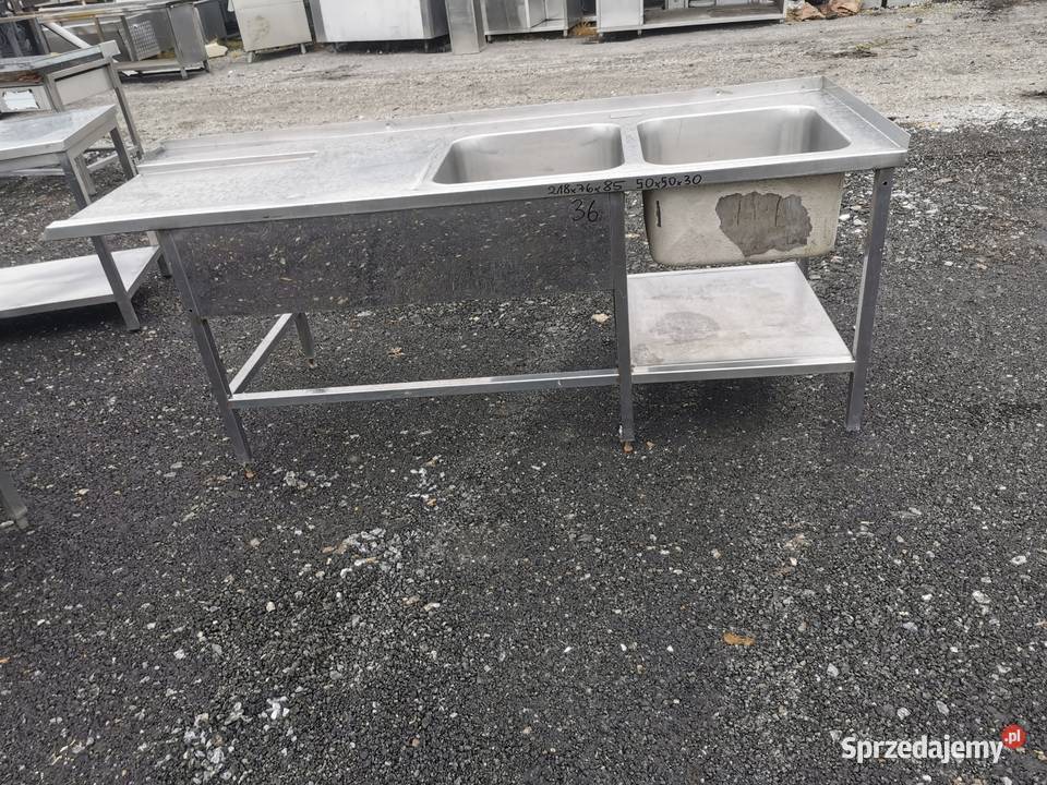 Stół do zmywarki 218x76x85 komora 50x50x30 36 Krotoszyn