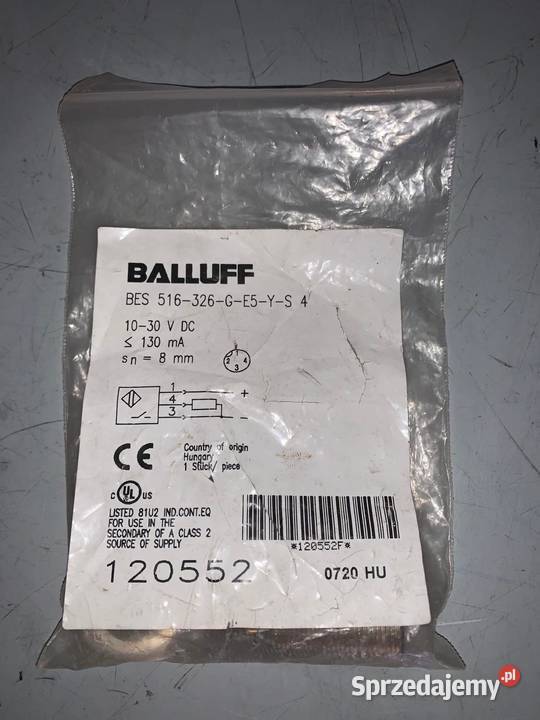 Balluff BES030L BES 516326GE5YS4 Czujnik