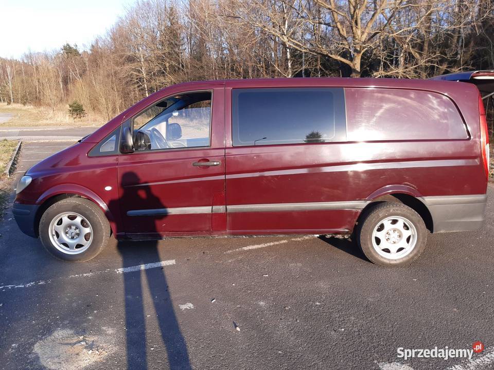 Mercede Vito 639 115 bordowy Bogatynia sprzedam