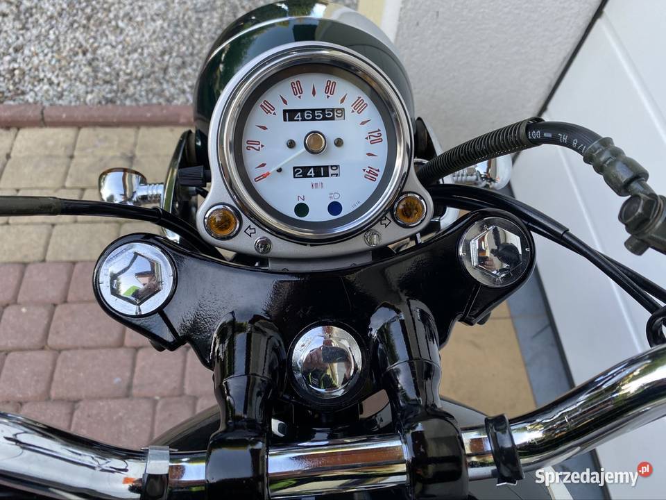 KAWASAKI ESTRELLA 250 PIĘKNY KLASYK SUPER STAN czterosuwowy Kokoszkowy