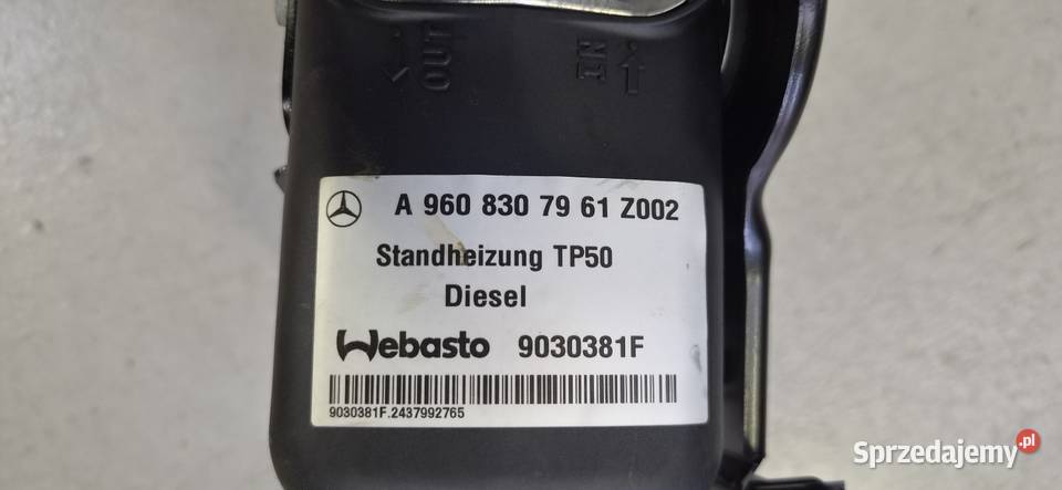 Nowe ogrzewanie MB Actros MP4 Webasto Thermo Pro Karsy