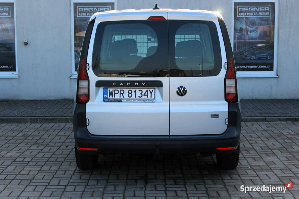 Volkswagen Caddy SalonPL FV23 Hak Lane Assist przyciemniane szyby Sokołów