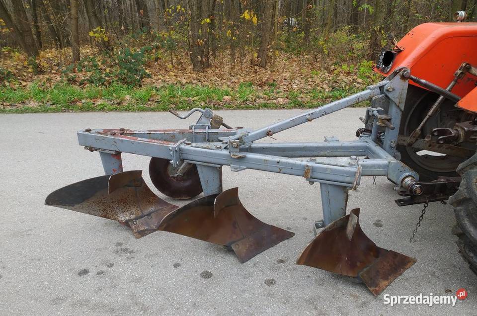 Pług Grudziądz 3skibowy 21 Oryginalna przystawka małopolskie Dąbrowa Tarnowska