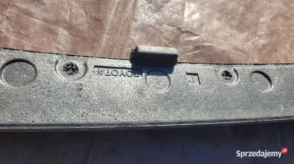 ABSORBER PIANKA STYROPIAN ZDERZAKA PRZÓD TOYOTA Ruda Śląska sprzedam