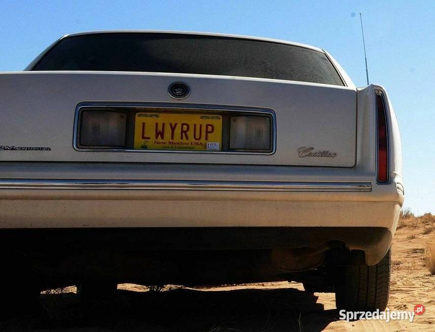 Breaking Bad tablice rejestracyjne USA z serialu Gorzów Wielkopolski