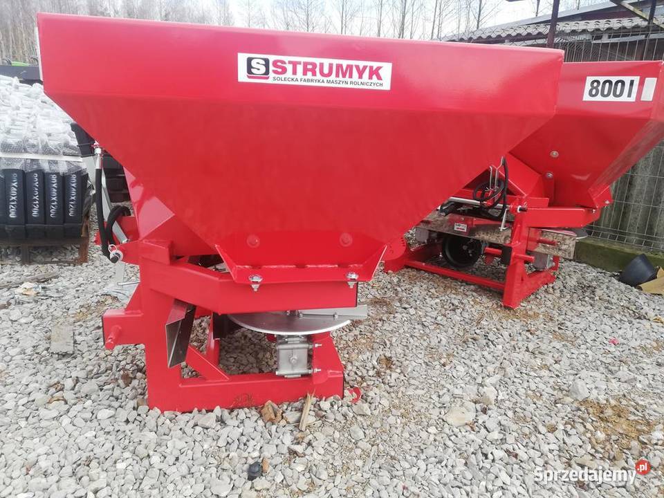 Rozsiewacz nawozu hydraulika STRUMYK TYTAN 0223 Zgierz