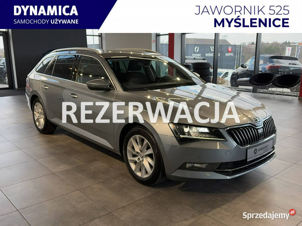 koda Superb Combi Ambition 18TSI 180 M6 2018 r małopolskie Myślenice