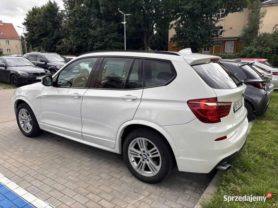BMW X3 F25 xDrive 20 Diesel 184 MPakiet Automat elektrycznie ustawiane fotele Elbląg
