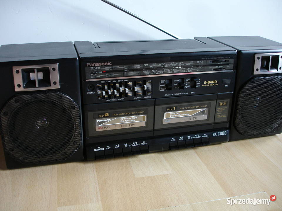 Radiomagnetofon PANASONIC RXCT800 Zielona Góra