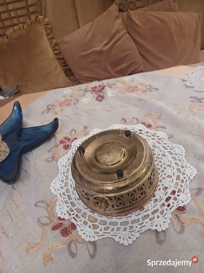 Ładny podgrzewacz Miedź mosiądz Poznań