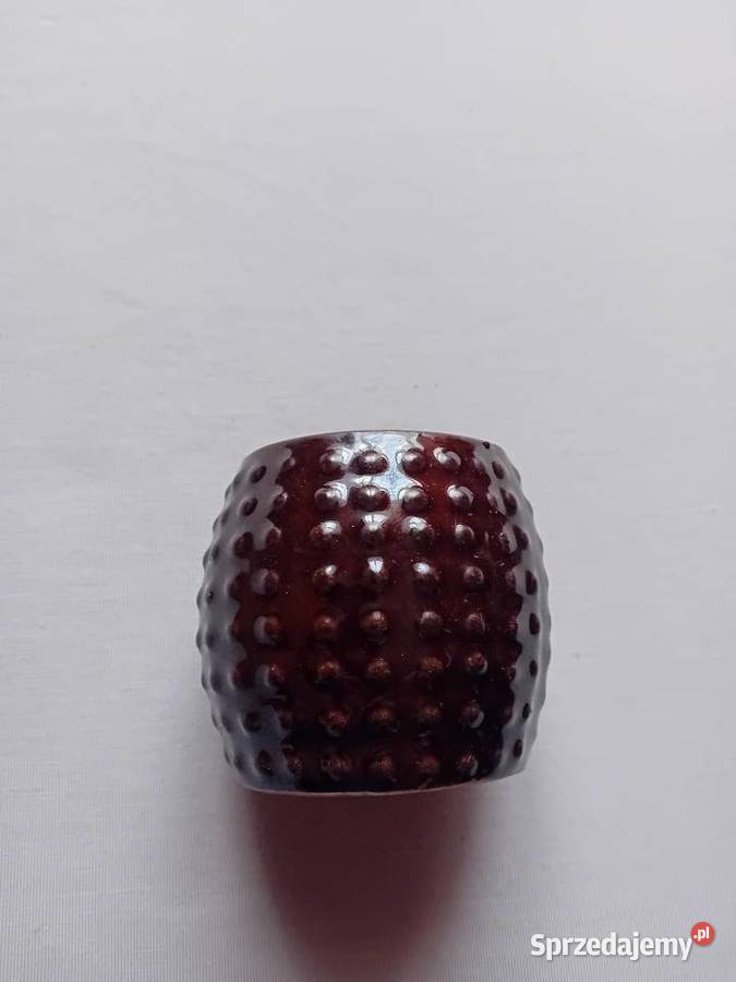 Wazonik beczułka Bolesławiec Porcelana i szkło Koźminek sprzedam