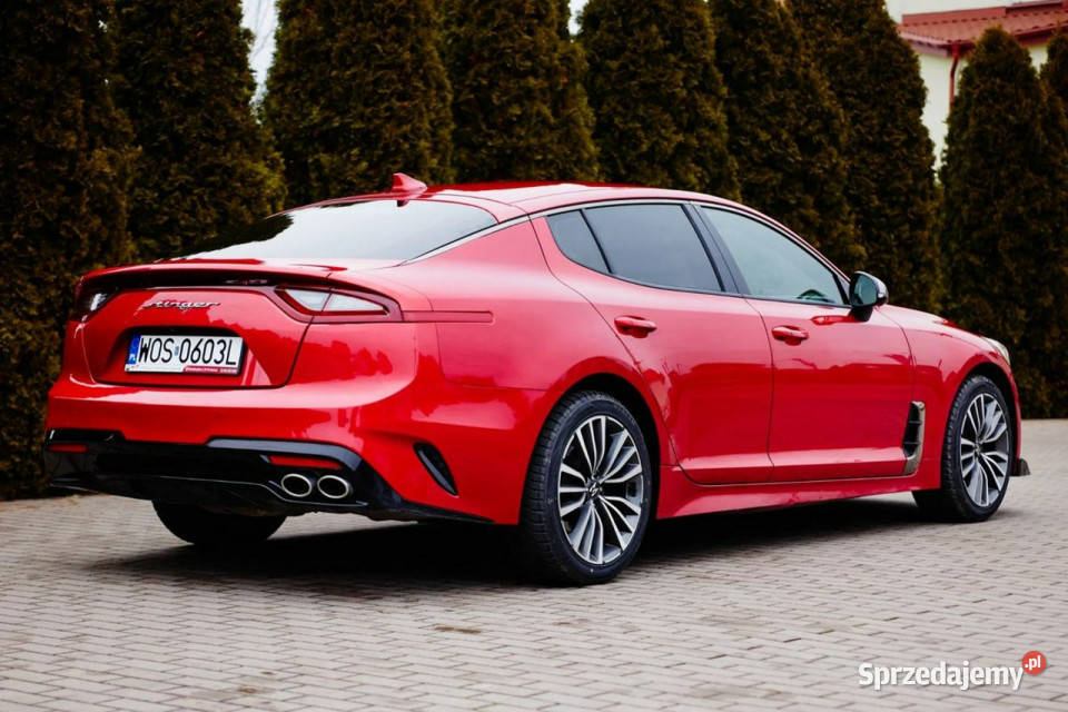 Kia Stinger 22 CRDI 200GTGTLineSalon Polska łopatki zmiany biegów Rzekuń