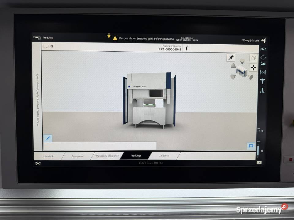 TRUMPF TruBend 7050 2022 Precyzyjna Prasa Warszawa