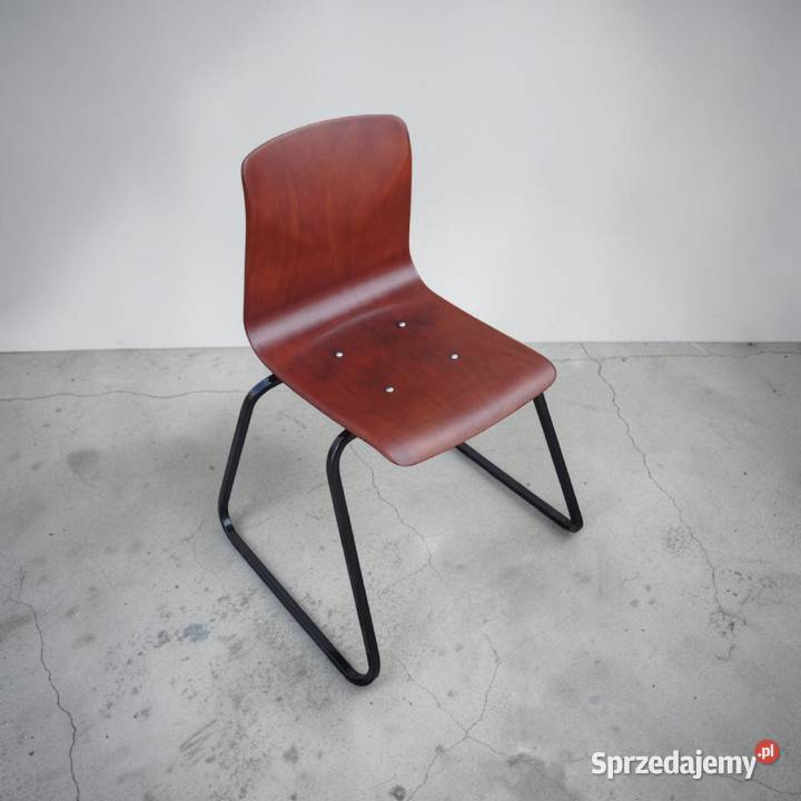 Krzesło szkolne vintage Elmar Flototto Sklejka Opole sprzedam