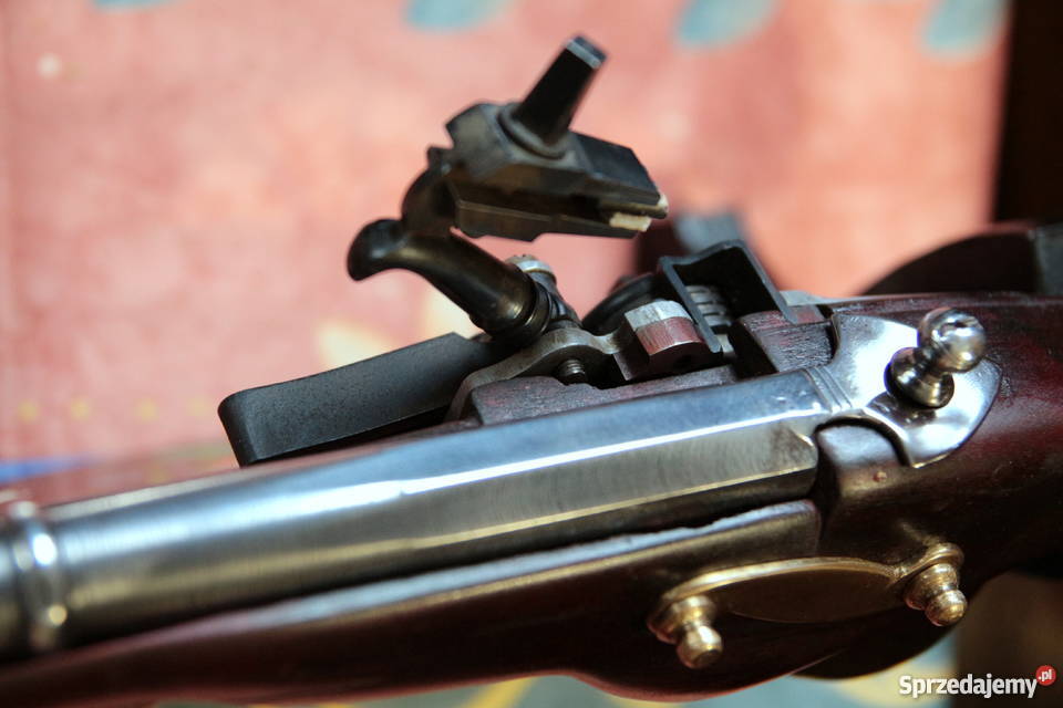 HUSARSKI XVII w CZARNO PROCHOWY PISTOLET Z