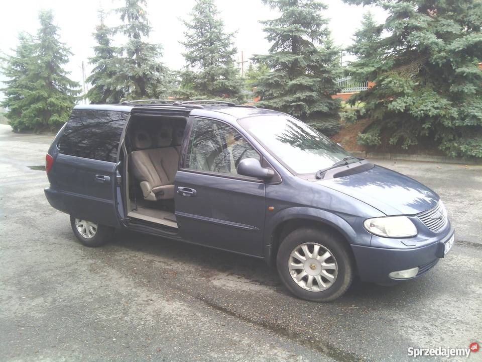 Chrysler grand voyager 2001r 25crd 8 osobowy lakier metallic małopolskie Wojnicz