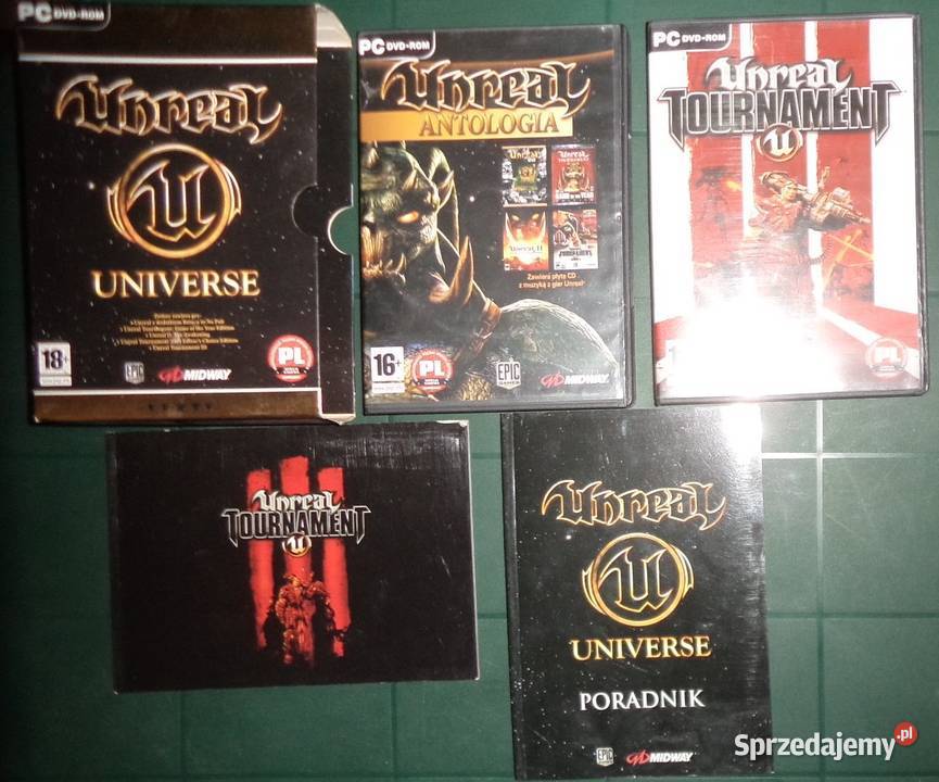Złota kolekcja Unreal Universe PC DVDTournament