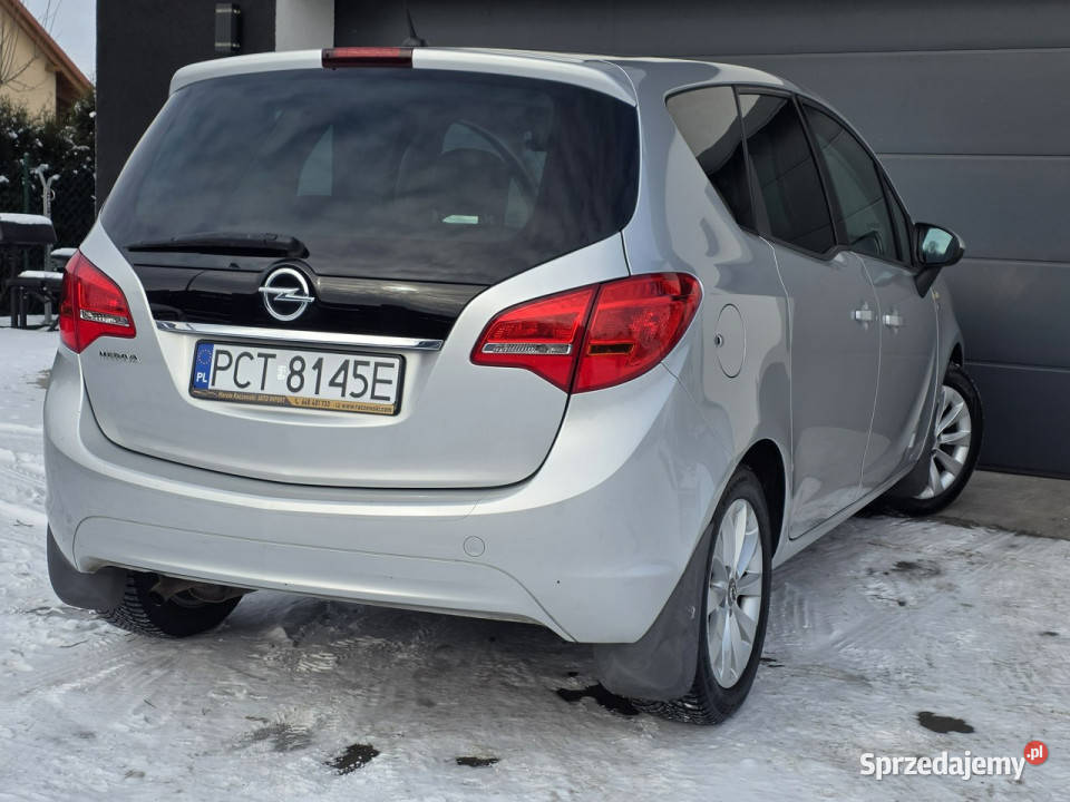 Opel Meriva 14 16V niski przebieg 122579 wersja VAT marża wielkopolskie Czarnków