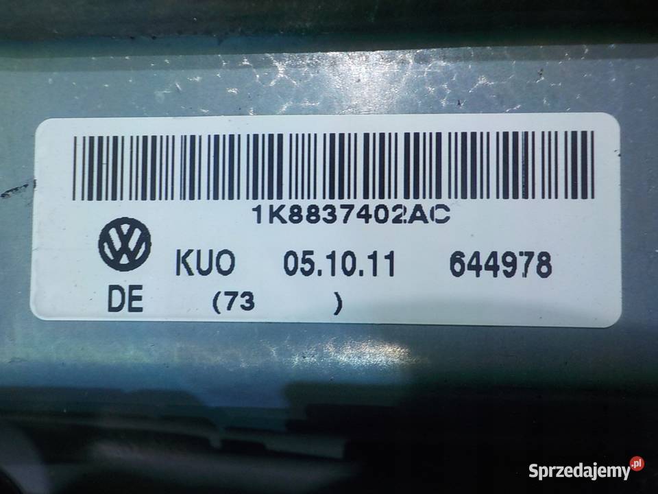 SCIROCCO 14 TSI 11r 3D podnosnik szyby prawy Suków