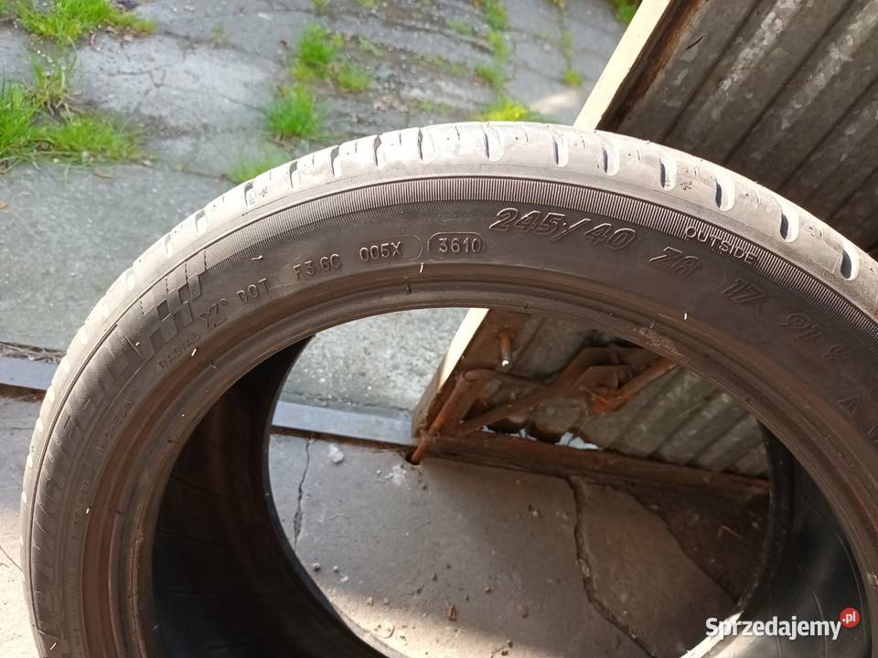 2 opony Michelin Pilot Sport 3 24540 ZR17 Mikołów