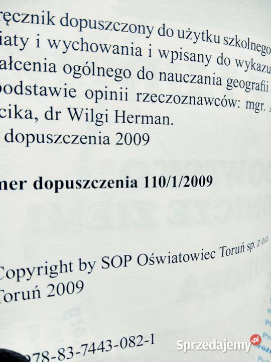 Geografia 1 sop outlet książki używane Warszawa