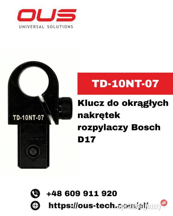TD10NT07 Klucz nasadowy do nakrętek wtryskiwaczy Warszawa