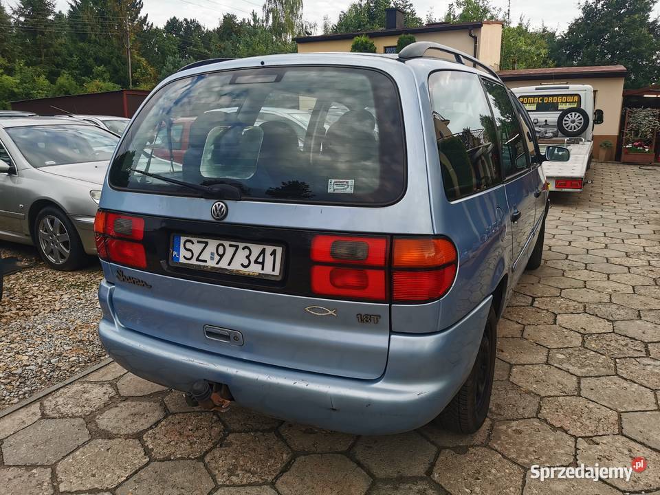 sprzedam vw sharan 18 turbo benzyna 7 osobowy Bytom