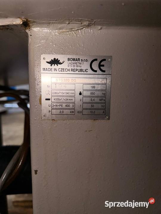 PIŁA TAŚMOWA BOMAR STG320 DG