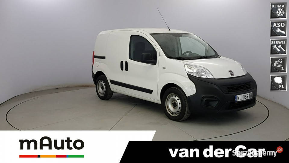 Fiat Fiorino 14 Euro 6 Z Polskiego Salonu pełny VAT Warszawa