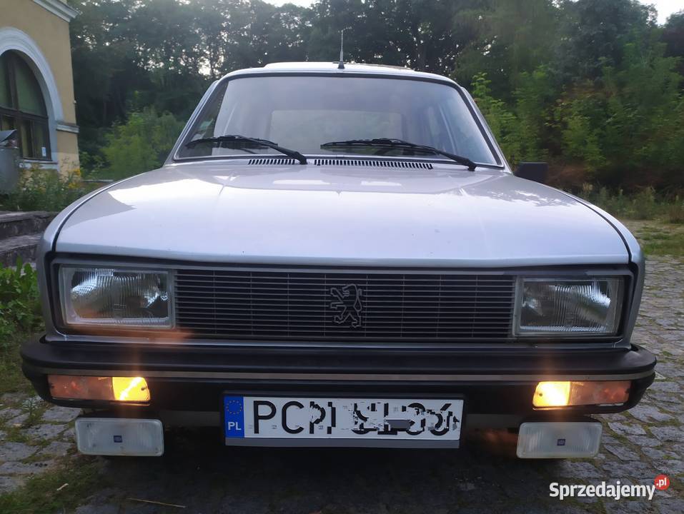 Peugeot 104 GL Piękny klasyk wielkopolskie Chodzież
