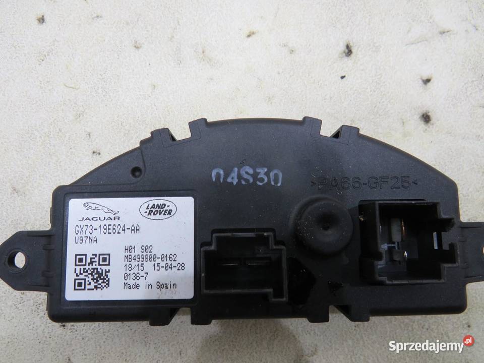 REZYSTOR OPORNICA DMUCHAWY JAGUAR XF X260